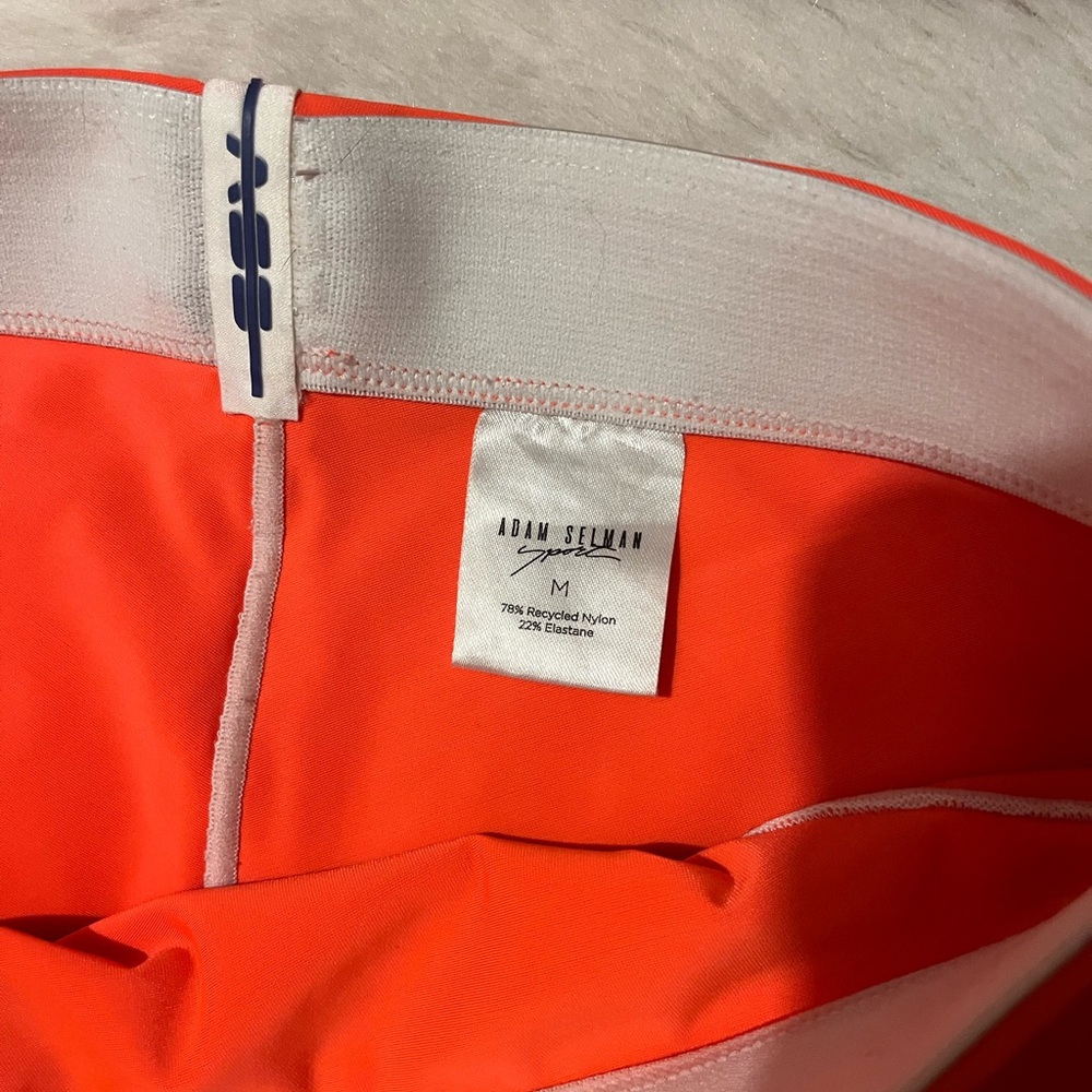 SOLD OUT Adam selman Vibrant Orange Leggings seen on vogue runway like Nama - Picture 5 of 7
